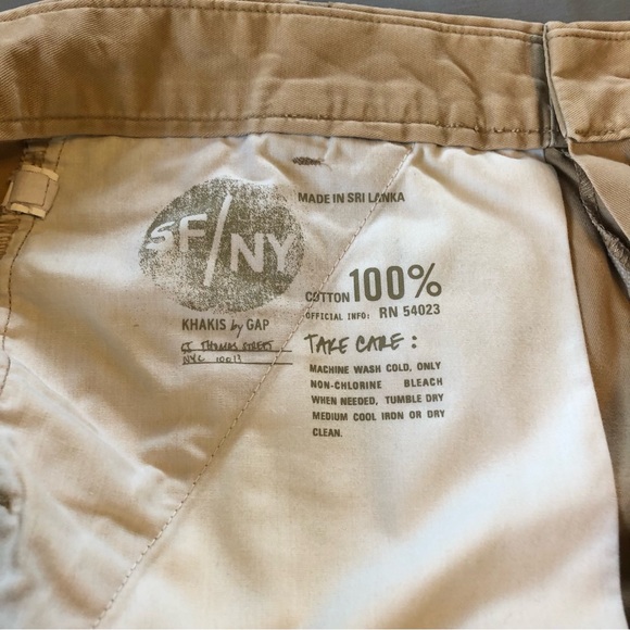 Khakis By GAP Sunkissed Shorts Size 6 - Picture 5 of 6